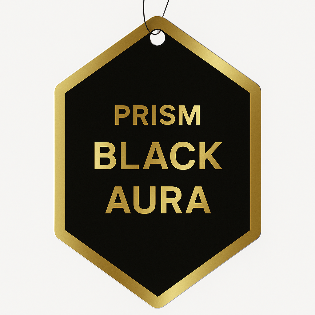 Prism Black Aura – Dior Sauvage Inspired Car Air Freshener